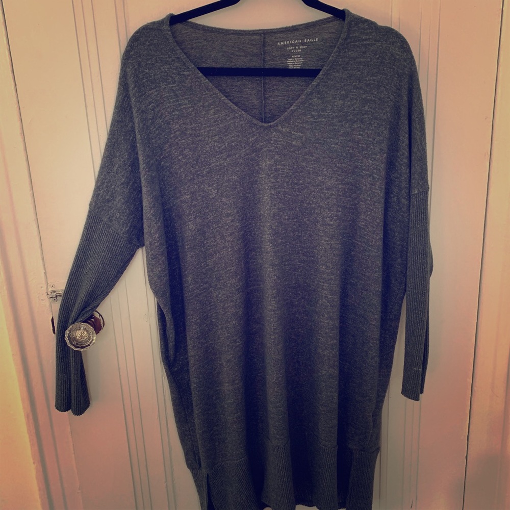 Gray Sweater Dress